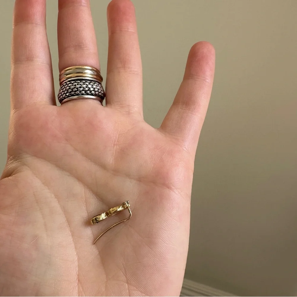 NIB MISA JEWELRY Marina Mermaid‎ Ear Crawler, Never Worn